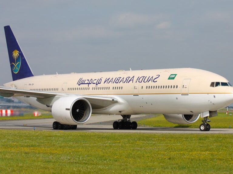 Saudi Airline Aircraft